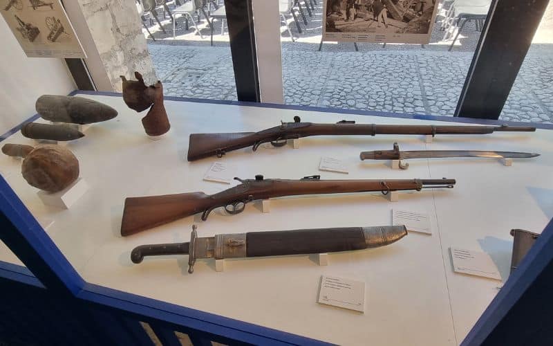 Povijesni i pomorski muzej Istre - oružje