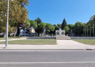 Tito's Park Pula monument