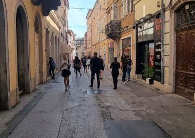 Sergijevaca Einkaufsstraße