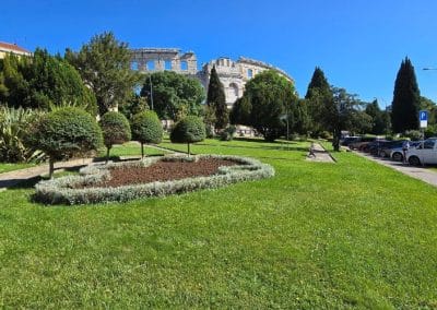 Park under the Arena Pula