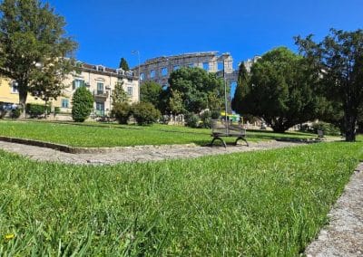 Park under the Arena Pula