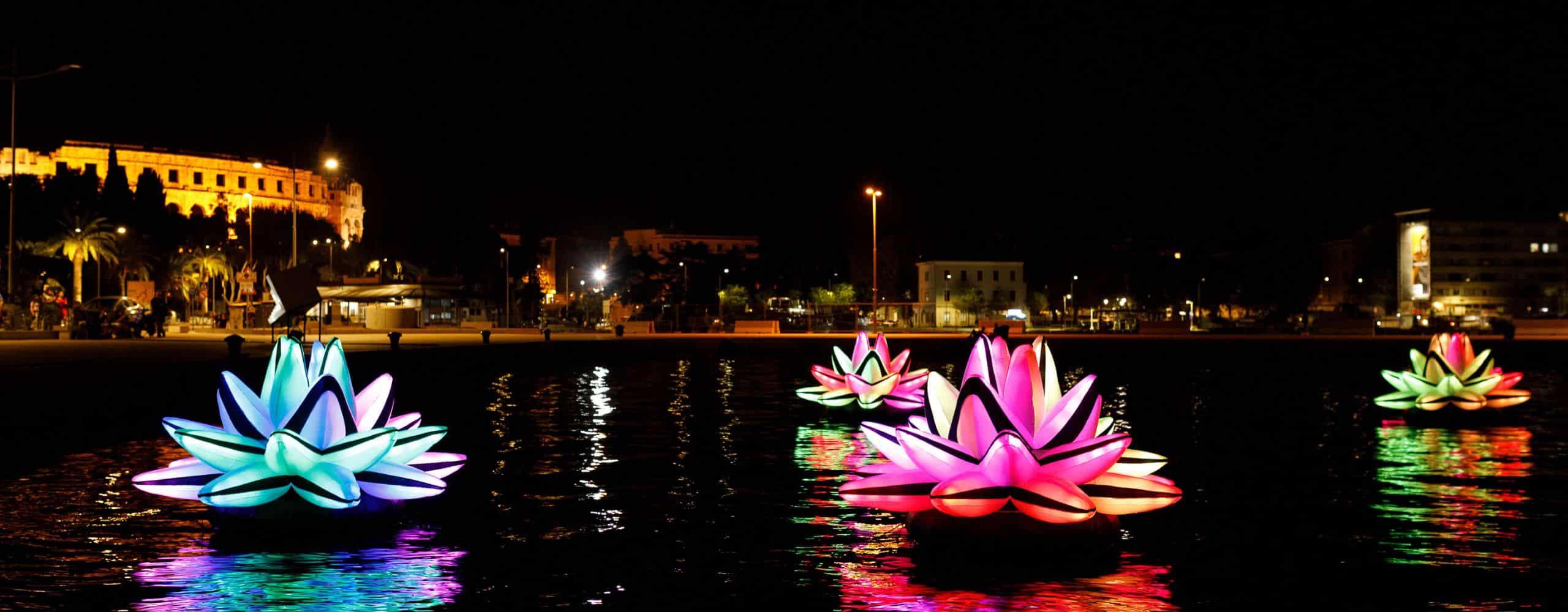 Visualia Festival of Light Pula