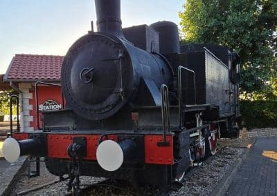Old Steam Locomotive Pula