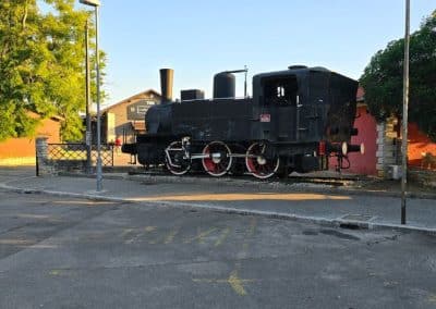 Old Steam Locomotive Pula