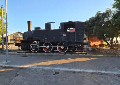 Old Steam Locomotive Pula