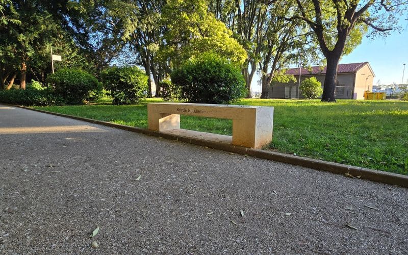 Đorđe Balašević Bench